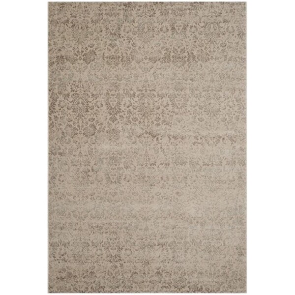 Safavieh Vintage Power Loomed Small Rectangle Rug- Ivory - Grey- 4 x 5 ft. 7 in. - VTG434F-4