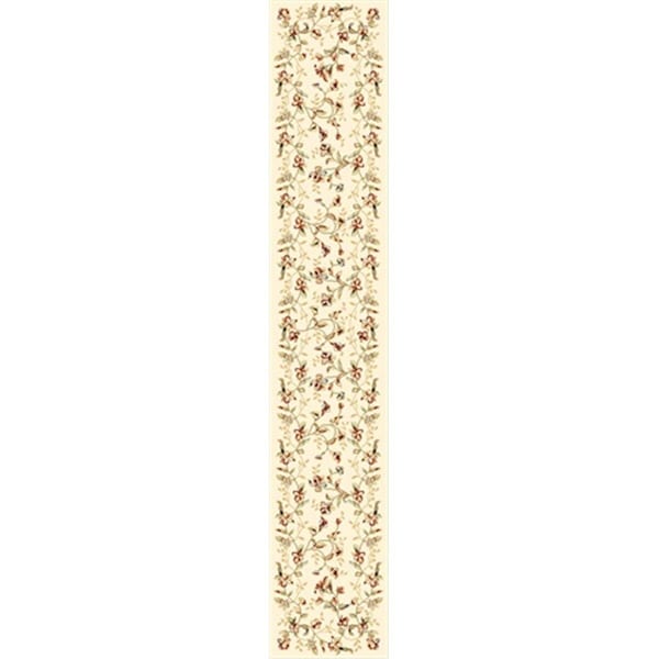 Safavieh 2 ft. 3 in. x 12 ft. Runner Country and Floral Lyndhurst Ivory Traditional Rug - LNH325A-212