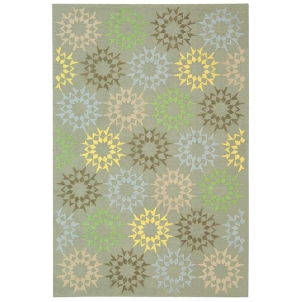 Safavieh 9 Ft. - 6 In. x 13 Ft. - 6 In. Large Rectangle- Transitional Martha Stewart Hand Hooked Rug - MSR1843H-10