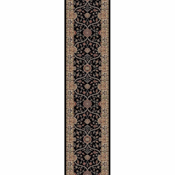 Concord Global Trading 2 ft. 7 in. x 4 ft. Jewel Voysey - Black - 49033
