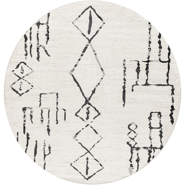 Livabliss Lavadora LVR-2318 Machine Washable Area Rug - LVR2318-67RD