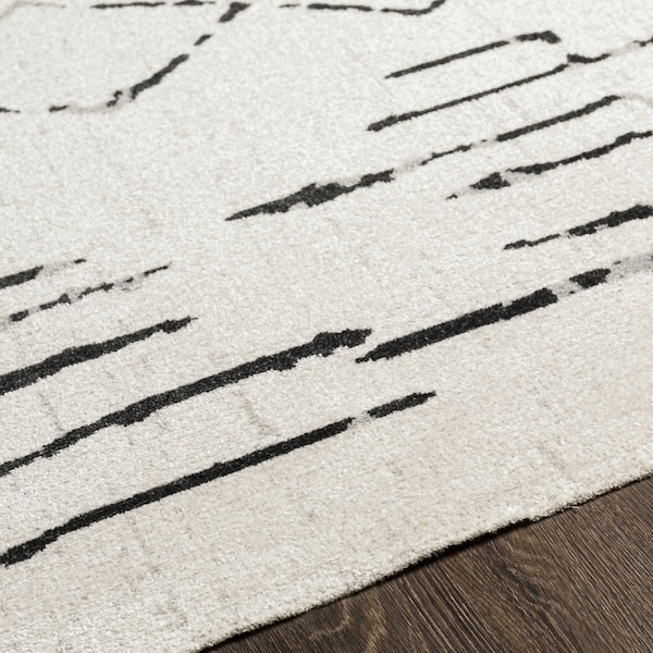 Livabliss Lavadora LVR-2318 Machine Washable Area Rug - LVR2318-67RD