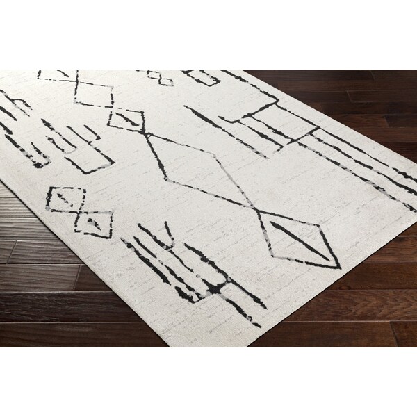 Livabliss Lavadora LVR-2318 Machine Washable Area Rug - LVR2318-67RD