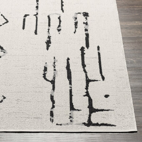 Livabliss Lavadora LVR-2318 Machine Washable Area Rug - LVR2318-67RD