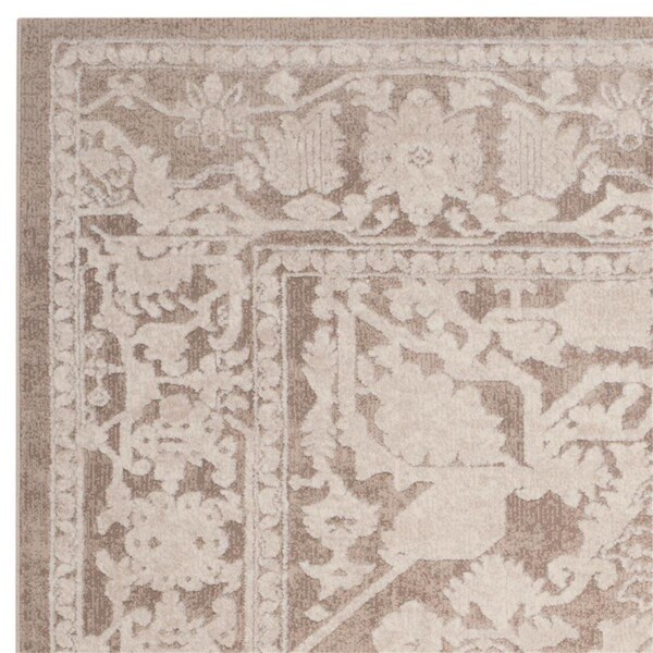 Safavieh Reflection Power Loomed Runner RugBeige & Cream 2 ft.-3 in. x 8 ft. - RFT668A-28