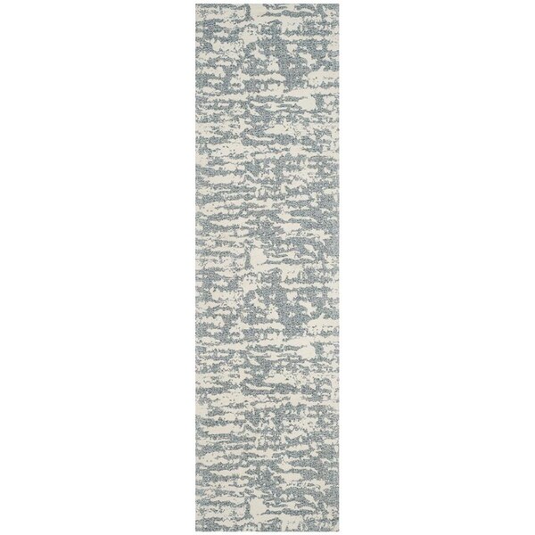 Safavieh 2 ft.-3 in. x 8 ft. Marbella Handwoven Runner Rug, Blue and Ivory - MRB631C-28
