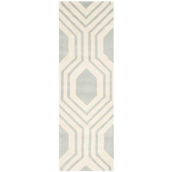 Safavieh Chatham Accent Area Rug, Grey and Ivory - 2 x 3 ft. - CHT760E-2