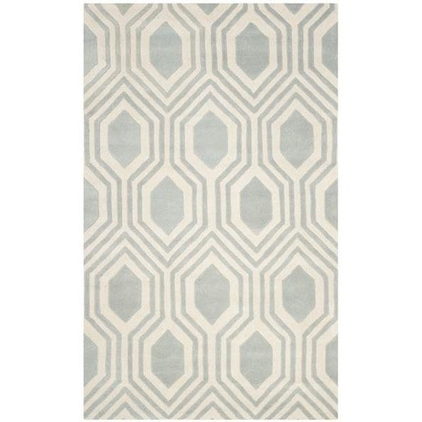 Safavieh Chatham Accent Area Rug, Grey and Ivory - 2 x 3 ft. - CHT760E-2