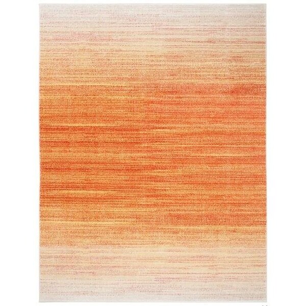 Safavieh Rectangular Adirondack Contemporary Area RugOrange & Red 4 x 6 ft. - ADR142P-4