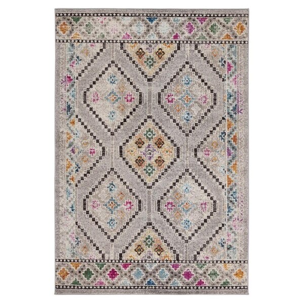 Safavieh 9 x 12 ft. Madison Rectangle Area Rug Grey & Beige - MAD481F-9