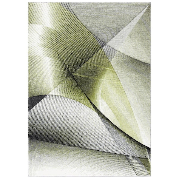 Safavieh Modern Hollywood Area Rectangle Rug, Grey & Green - 2 ft. -7 in. x 5 ft. - HLW715Y-3