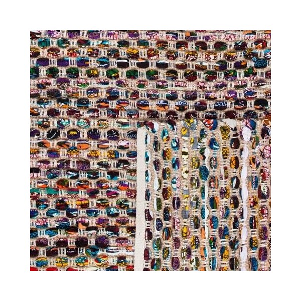 Safavieh 4 x 6 ft. Small Rectangle Cape Cod Hand Woven Rug, Natural and Multi Color - CAP302A-4