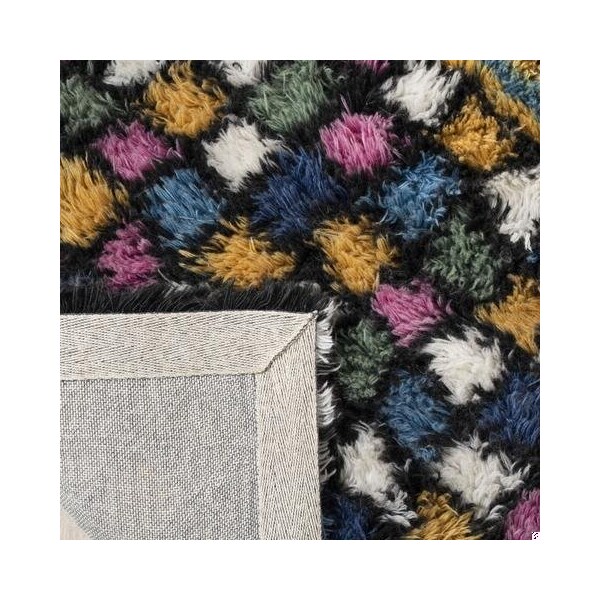 Safavieh Casablanca Bohemian Rectangle Hand Tufted RugsBlue & Gold 4 x 6 ft. - CSB750M-4