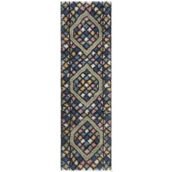 Safavieh Casablanca Bohemian Rectangle Hand Tufted RugsBlue & Gold 4 x 6 ft. - CSB750M-4