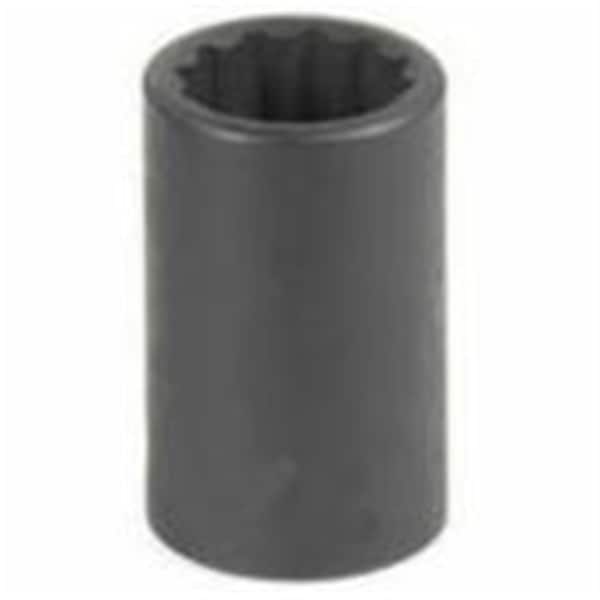 Eagle Tool Us Grey Pneumatic 0.38 in. Drive x 0.75 in. 6 Point Standard Duo-Socket - GY81024R