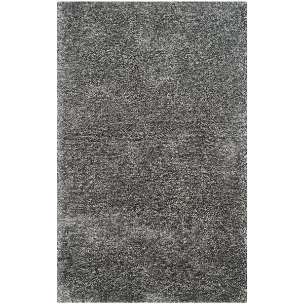 Safavieh South Beach Shag Hand Tufted Rectangle Rug, Steel Grey - 5 x 8 ft. - SBS562H-5