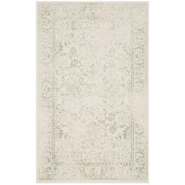 Safavieh Adirondack Small Rectangle Area Rug, Ivory and Sage - 3 x 5 ft. - ADR109V-3