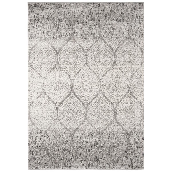 Safavieh 4 x 6 ft. Madison Rectangle Power-Loomed Rug Gray & Ivory - MAD604F-4