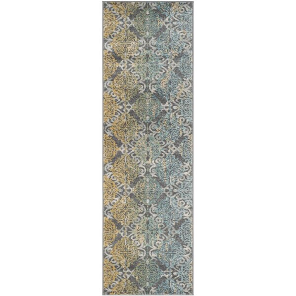 Safavieh Evoke Runner Rug, Grey and Ivory - 2 ft. 2 in. x 11 ft. - EVK230D-211