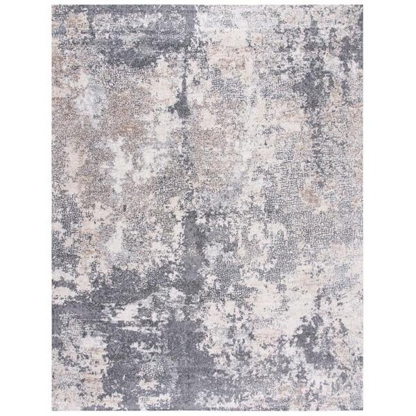 Safavieh 3 x 5 ft. Aston 700 Rectanglar Modern Contemporary Rug Light Grey & Grey - ASN710F-3