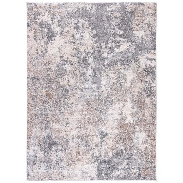 Safavieh 3 x 5 ft. Aston 700 Rectanglar Modern Contemporary Rug Light Grey & Grey - ASN710F-3