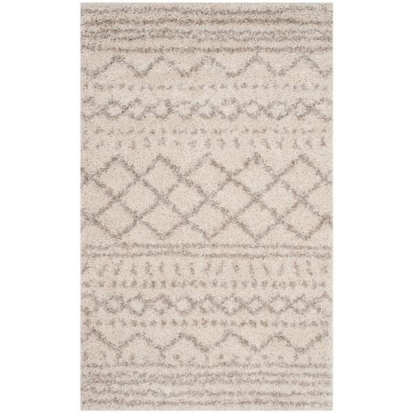 Safavieh Arizona Shag Small Rectangle RugIvory & Beige 3 x 5 ft. - ASG741A-3