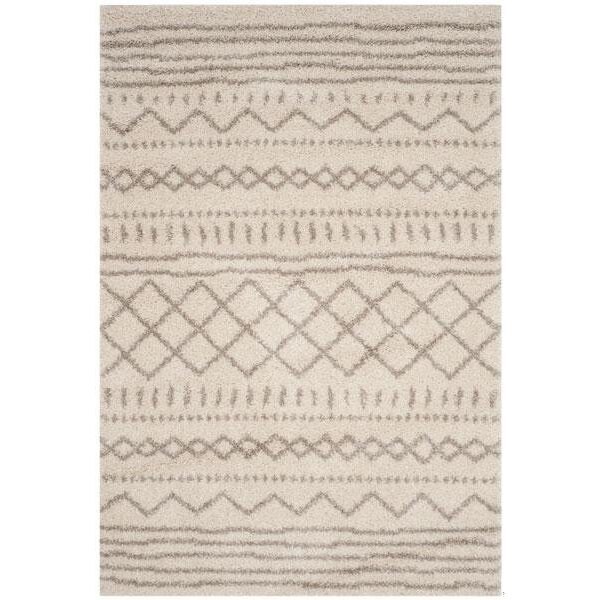 Safavieh Arizona Shag Small Rectangle RugIvory & Beige 3 x 5 ft. - ASG741A-3
