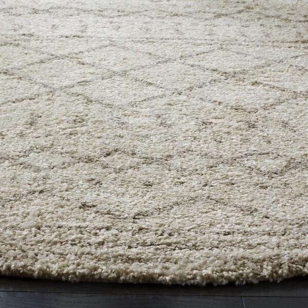 Safavieh Arizona Shag Small Rectangle RugIvory & Beige 3 x 5 ft. - ASG741A-3