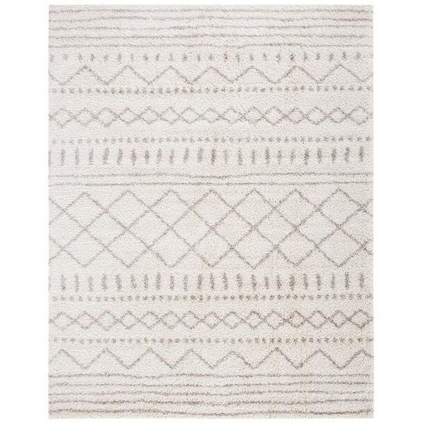 Safavieh Arizona Shag Small Rectangle RugIvory & Beige 3 x 5 ft. - ASG741A-3