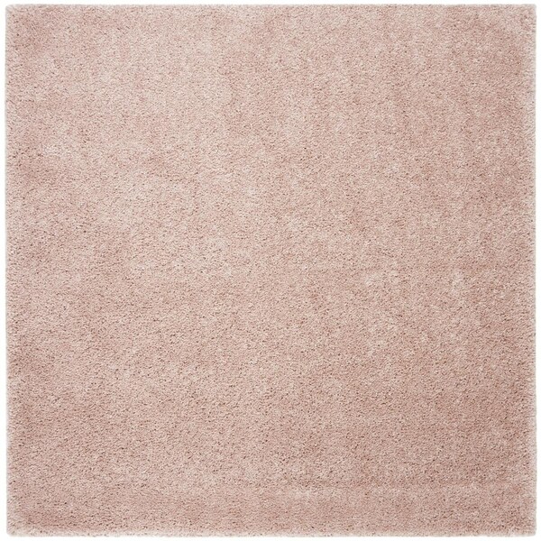 Safavieh 6 ft. 7 in. x 6 ft. 7 in. Royal Shag 100 Square Power-Loomed Rug Plum - RYG115U-7SQ