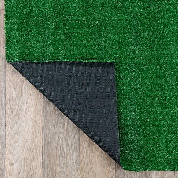 World Rug Gallery Contemporary Boho Indoor/Outdoor Area Rug 5'x7' Gray Area Rug - 360GREEN6X9