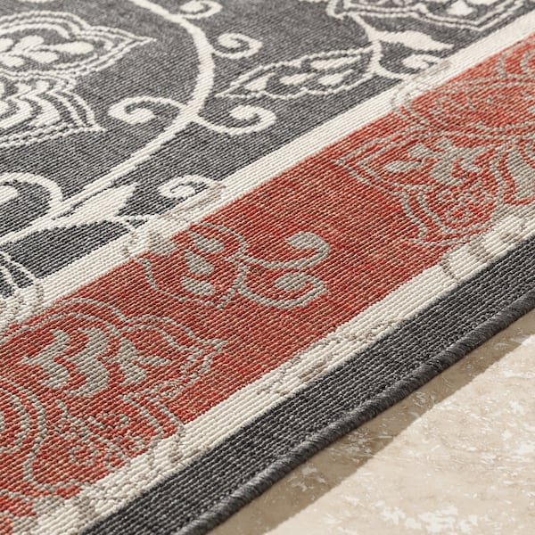 Livabliss Alfresco ALF-9592 Outdoor Safe Area Rug - ALF9592-73SQ