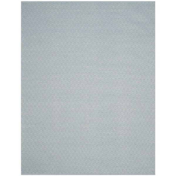 Safavieh 9 x 12 ft. Montauk Hand Woven Large Rectangle Area Rug Ivory & Light Blue - MTK515D-9