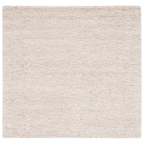 Safavieh 6 x 6 ft. Natural Contemporary Hand Woven Square Rug Beige & Ivory - NAT425B-6SQ