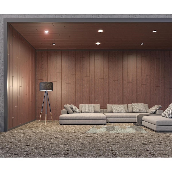 Homeroots 2 x 6 ft. Natural & Gray Indoor & Outdoor Runner Rug - 384649