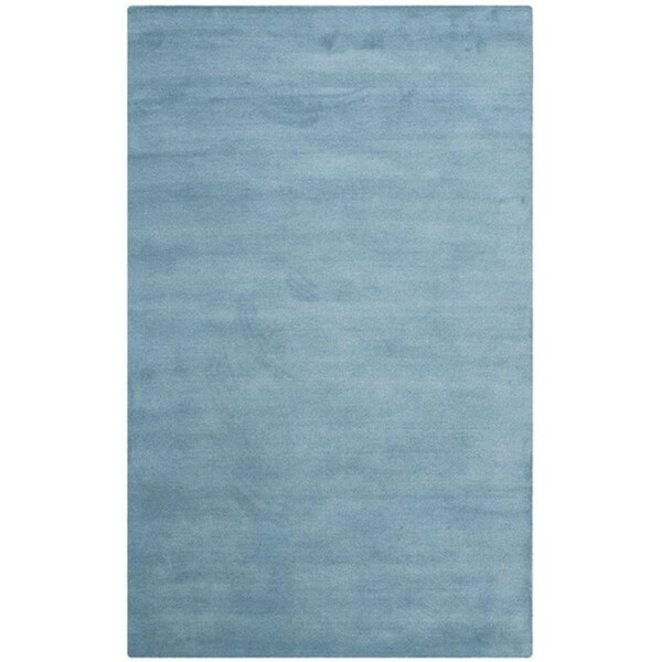 Safavieh 2 x 3 ft. Himalaya Hand Tufted with Backing Accent Area Rug, Blue - HIM610D-2