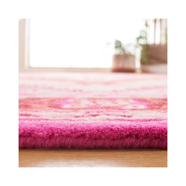 Safavieh 2 x 3 ft. Bellagio Hand Tufted Rug, Accent - Red Pink and Ivory - BLG545A-2