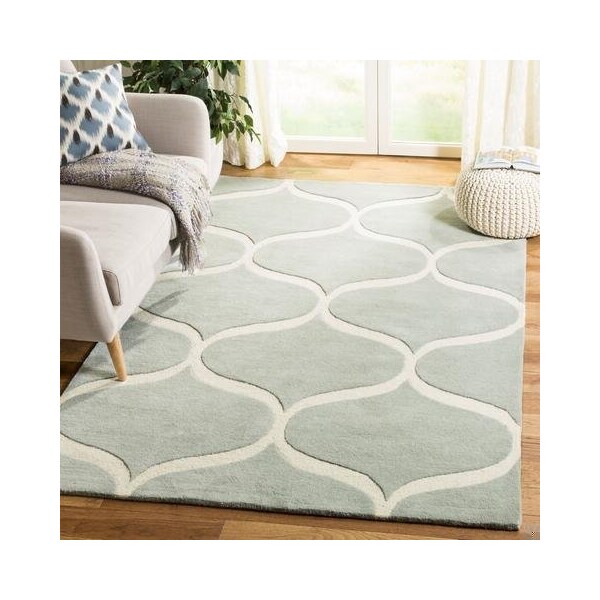 Safavieh 2 ft.-6 in. x 8 ft. Runner Cambridge Hand Tufted Rug, Grey and Ivory - CAM730G-28