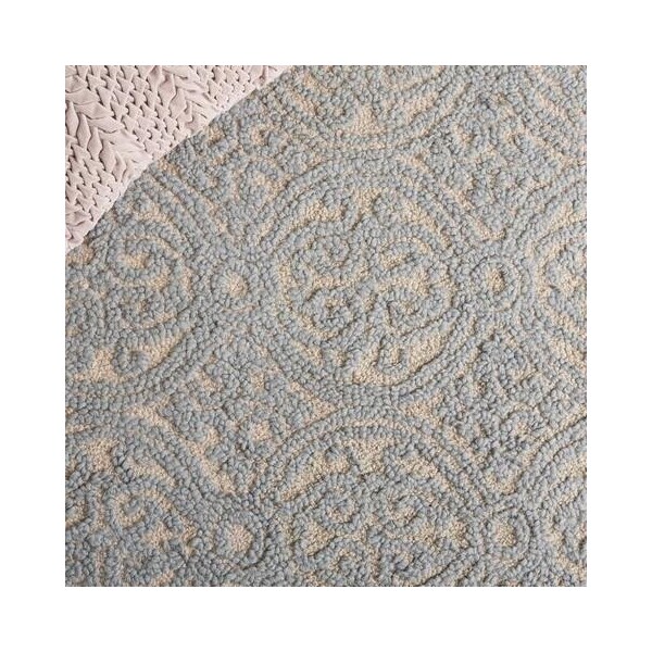 Safavieh Cambridge Hand Tufted Large Rectangle Rug, Dusty Blue - Cement, 8 x 10 ft. - CAM236A-8