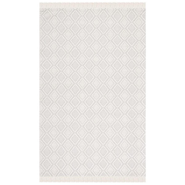 Safavieh 6 x 9 ft. Natural Rectangle Hand Woven Rug, Ivory - NAT870A-6