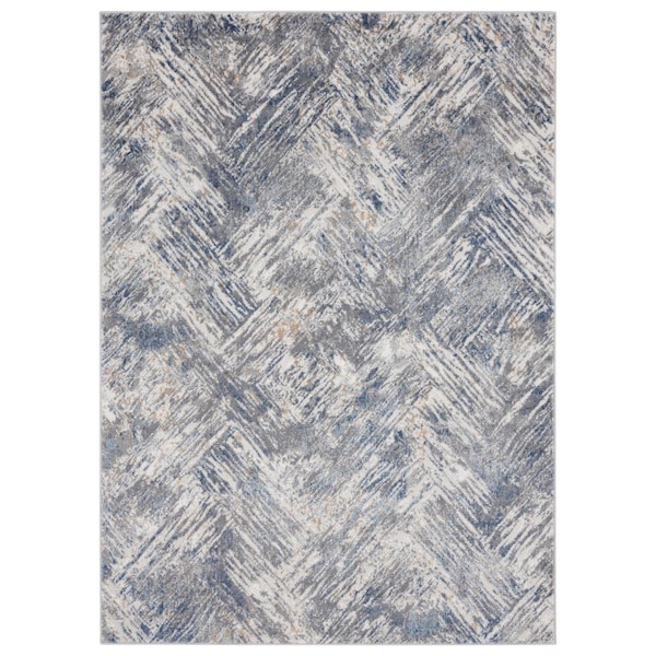 Manmade Austin Archer Blue Accent Rectangle Rug 1 ft. 11 in. x 3 ft. - MA3084320
