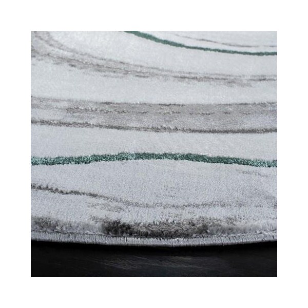 Safavieh 8 x 10 ft. Craft Power Loomed Rectangle Area RugGrey & Green - CFT819Y-8