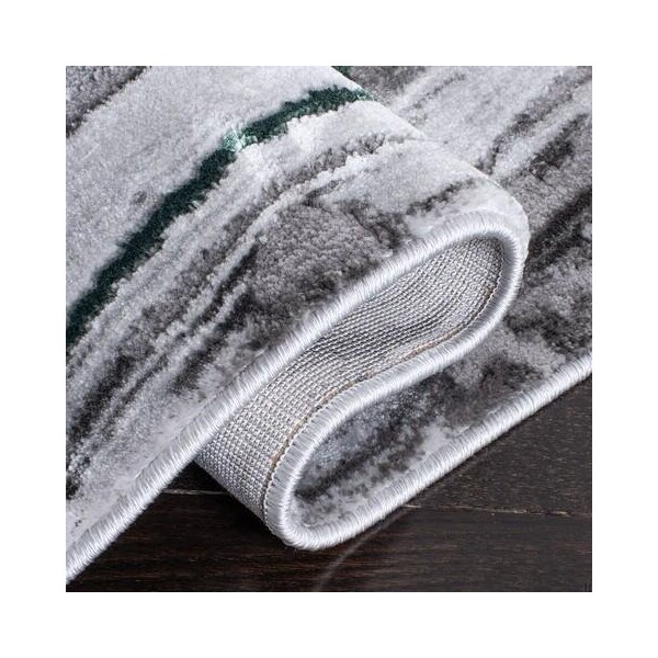 Safavieh 8 x 10 ft. Craft Power Loomed Rectangle Area RugGrey & Green - CFT819Y-8