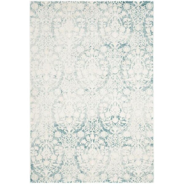 Safavieh 10 ft. x 14 ft. Glam Passion Power Loom Area RugTurquoise & Ivory - PAS403B-10