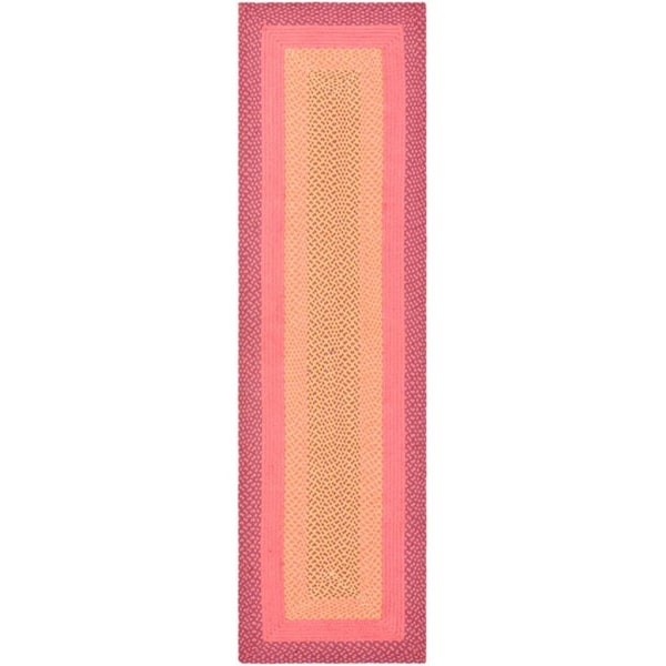 Safavieh 8 X 10 Ft. Large Rectangle Braided- Multi Hand Made Rug - BRD165A-8