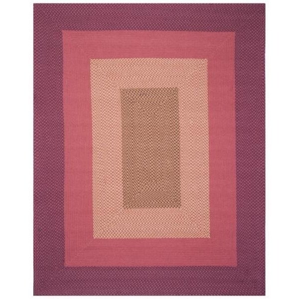 Safavieh 8 X 10 Ft. Large Rectangle Braided- Multi Hand Made Rug - BRD165A-8