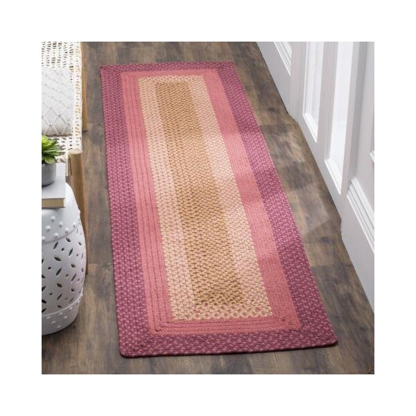 Safavieh 8 X 10 Ft. Large Rectangle Braided- Multi Hand Made Rug - BRD165A-8