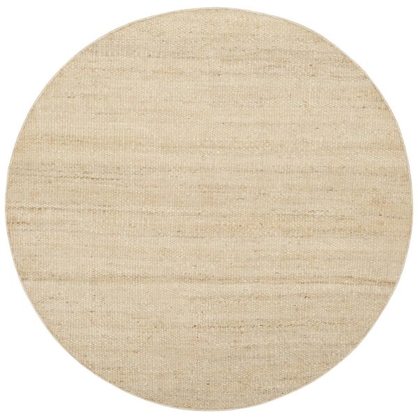 Safavieh Natural Fiber Hand Woven Round Area RugIvory 6 x 6 ft. - NF368B-6R