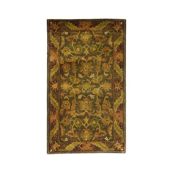 Safavieh 2 ft.-3 in. x 10 ft. Runner Traditional Antiquity- Charcoal Hand Tufted Rug - AT52K-210