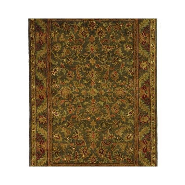 Safavieh 2 ft.-3 in. x 10 ft. Runner Traditional Antiquity- Charcoal Hand Tufted Rug - AT52K-210